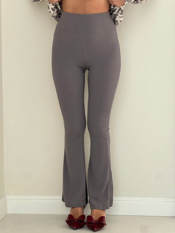 Leggins millerighe zampa- Leggins Donna -