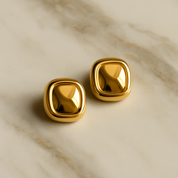 Orecchini Bottone - Bijoux -