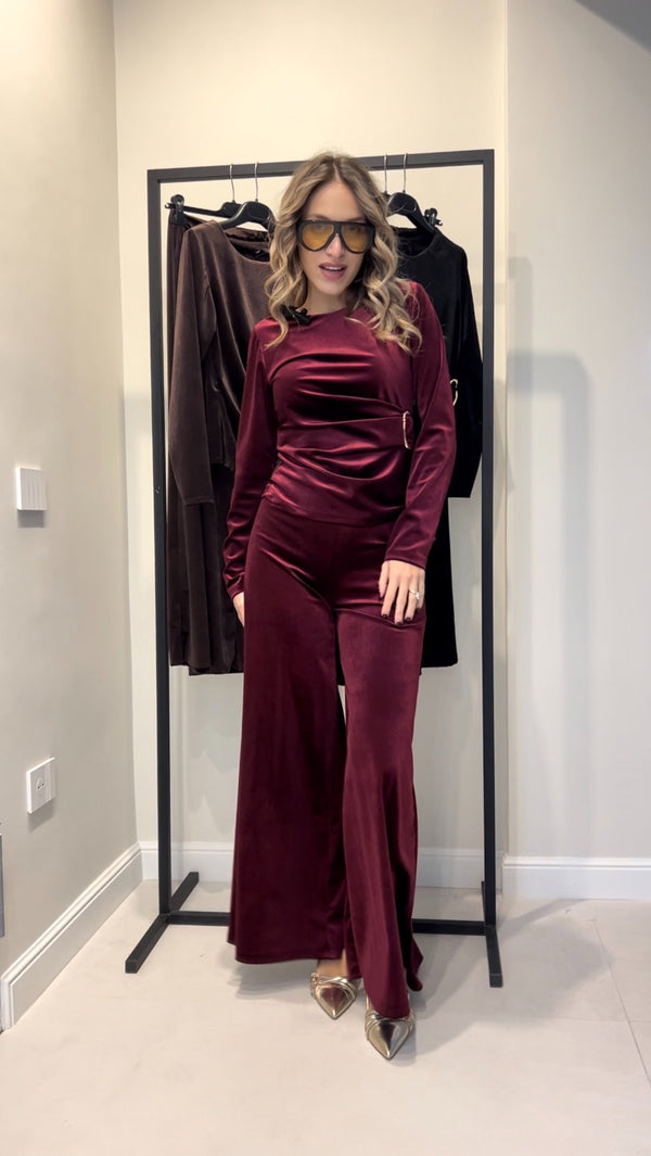 Coordinato velvet - Coordinato Donna -